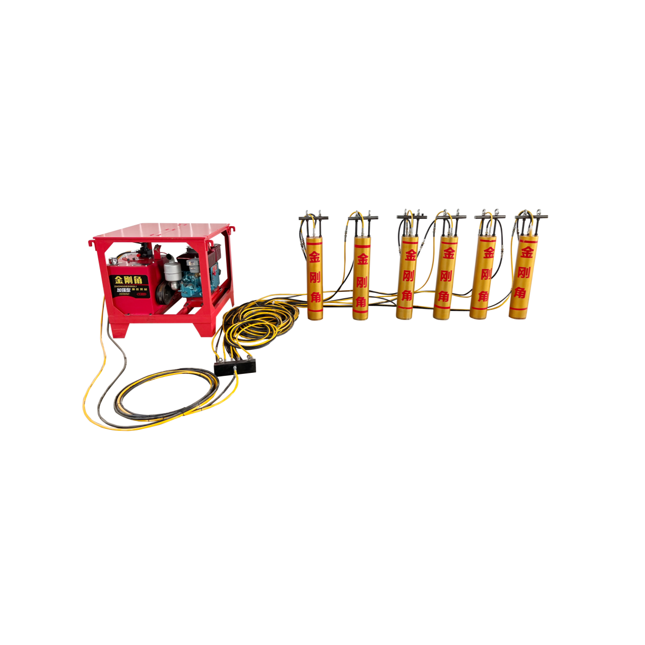 Zhongde Dingli piston rock splitter machine for efficient mining and rock excavation