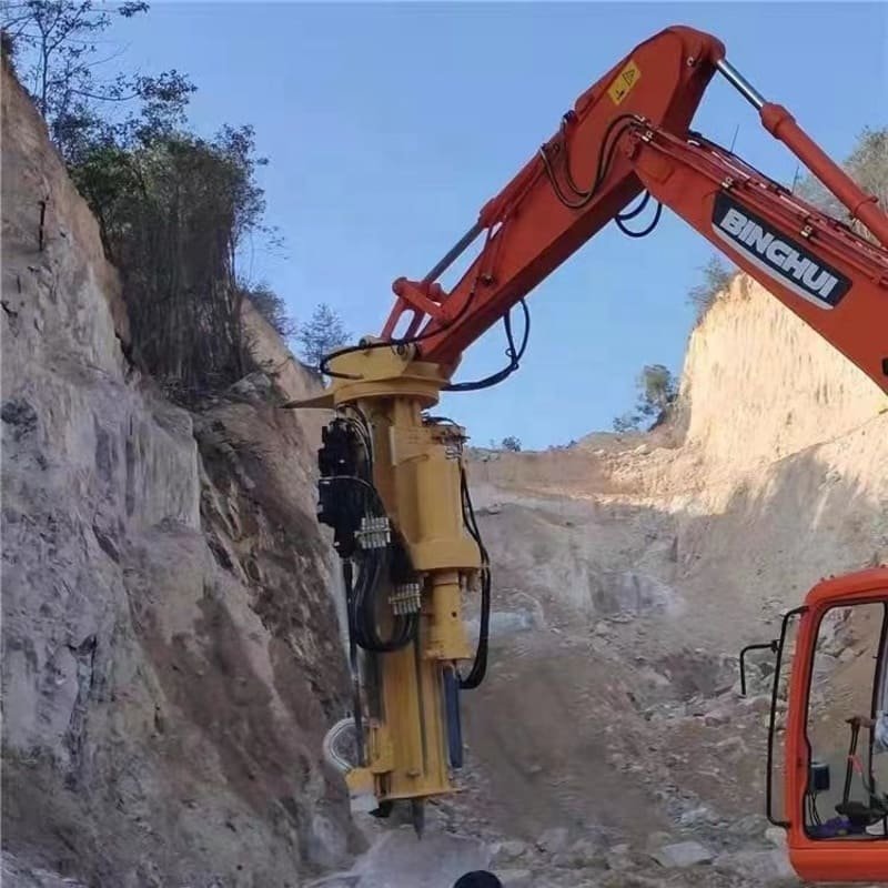 Integrated drilling and splitting machine advantage
