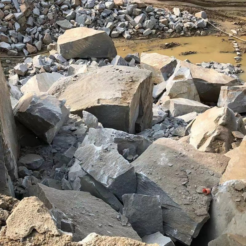 Co2 rock breaking system advantage