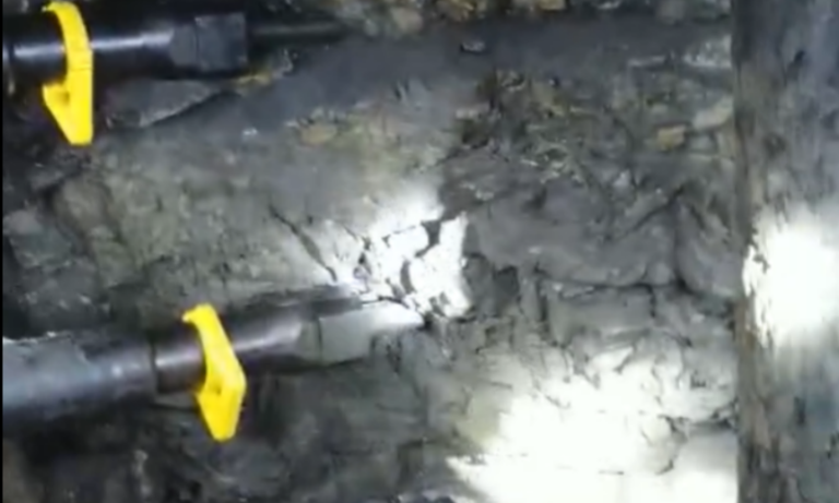 Hydraulic Rock Splitter for Coal Mine Gangue Treatment | 100m³ Daily Output, 90% Cost Cut