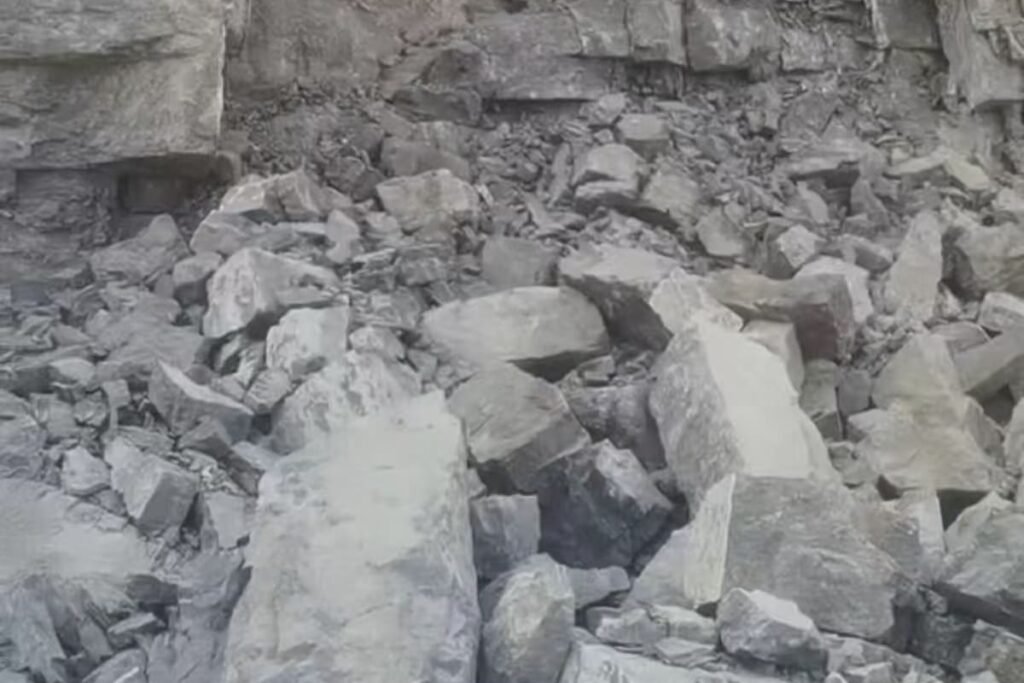 CO2 Rock Breaking System Mining Solution | Dolomite Open Pit Mine