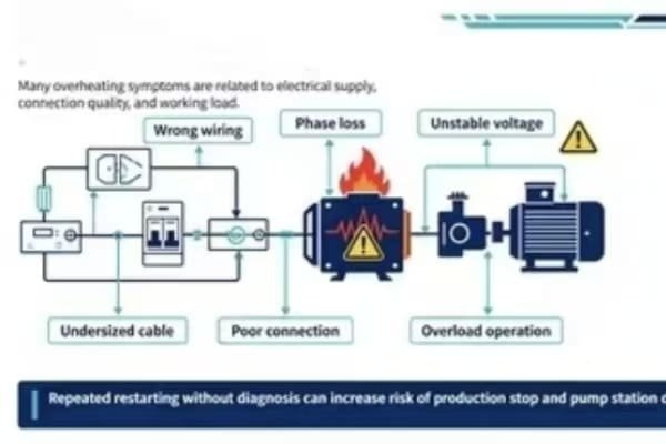 splitter operation problems motor overheating power supply